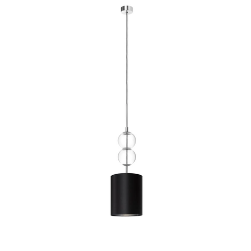 Lampa wisząca ZOE S czarna, 20 cm, Kaspa