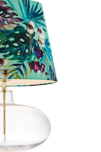 Lampa stołowa FERIA zielona, Kaspa