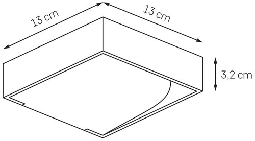 Kinkiet MAZON biały, Kaspa