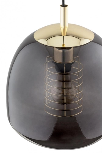 Lampa wisząca pojedyncza Glen dymna