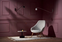 Kinkiet PURO czarny, na wysięgniku, Kaspa