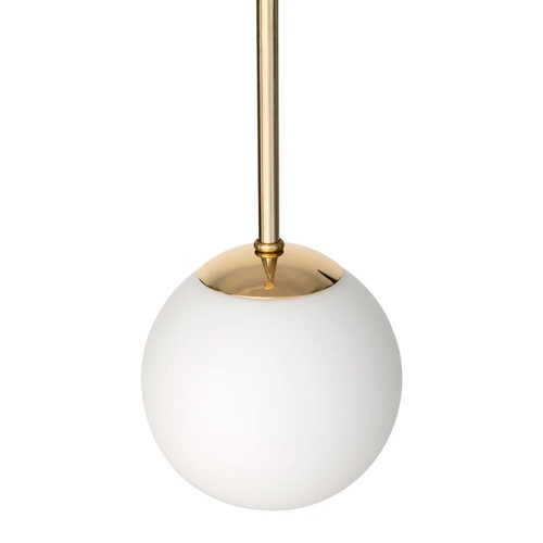 Lampa wisząca złota LAMIA 5 KASPA przezroczysty, Kaspa