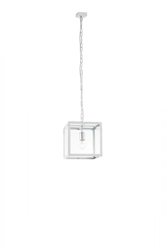 Lampa wisząca pojedyncza VITA S KASPA klatka chrom