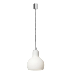 Lampa wisząca LONGIS WHITE I srebrne wykończenie, Kaspa