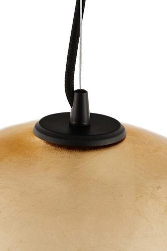 Lampa wisząca MOON złota, 35 cm, Kaspa