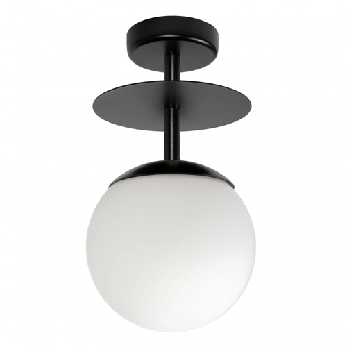 PLAAT B czarna lampa przysufitowa / plafon