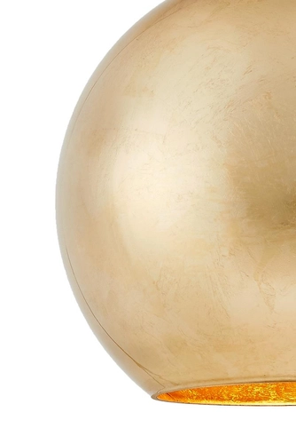 Lampa wisząca MOON złota, 35 cm, Kaspa