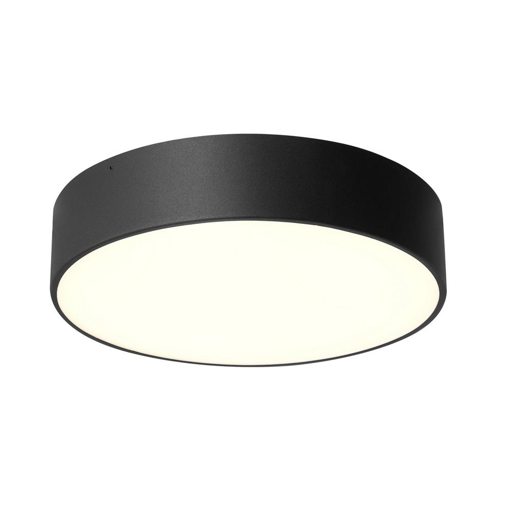 Plafon LED DISC M KASPA czarny