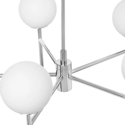 Żyrandol Aero chromowany, Kaspa