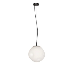 Lampa wisząca CLOE S czarny mat, 25 cm, Kaspa