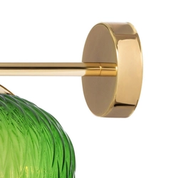 Kinkiet VENUS zielony transparentny, Kaspa