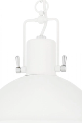 Lampa wisząca NAUTILIUS M biała, Kaspa