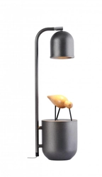 Lampka na biurko BOTANICA grafitowa, Kaspa