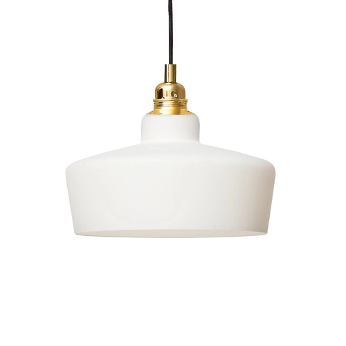 Lampa wisząca LONGIS WHITE III złote wykończenie, Kaspa