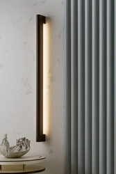 Kinkiet LINEA DIM czarny, ze ściemniaczem, Kaspa