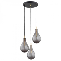 Lampa sufitowa wisząca dymna Oakland