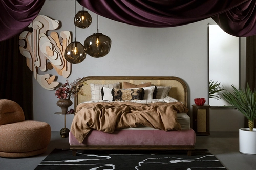 Lampa wisząca trzypunktowa AVIA BLACK 3 przydymiona, Kaspa