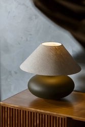 Lampa stołowa SAWA NATUR len, Kaspa