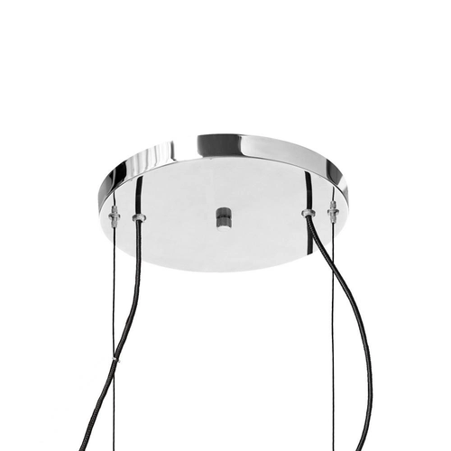 Lampa wisząca dwupunktowa STILLA 2, srebrne wykończenie, Kaspa