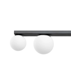 Lampa przysufitowa czteropunktowa GIGI czarna, 75 cm , Kaspa