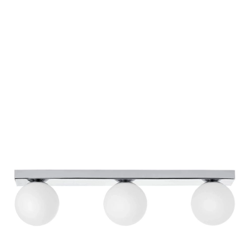 Lampa ścienna trzypunktowa MIJA IP44, chrom, 60 cm , Kaspa