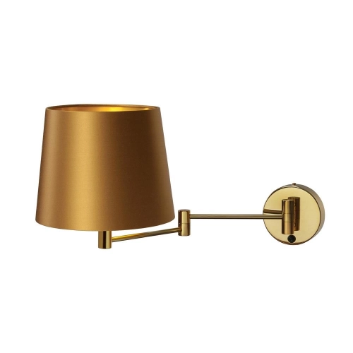 Abażur do lampy stojącej 25 cm, złoty