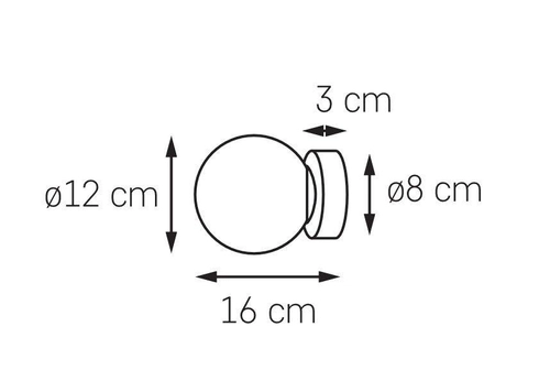 Kinkiet łazienkowy MIJA IP44, złoty, Kaspa