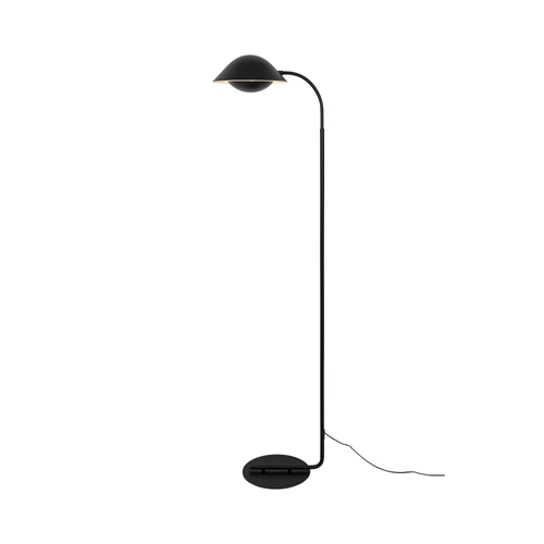 Freya Lampa podłogowa Czarny