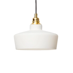 Lampa wisząca LONGIS WHITE III złote wykończenie, Kaspa