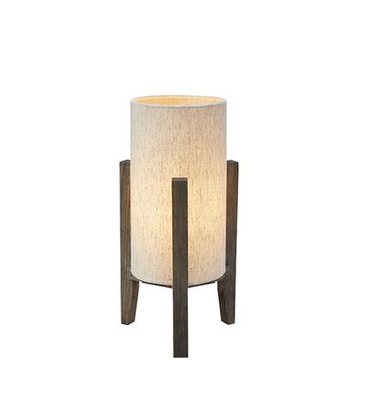 Lampa stołowa ERUCA naturalna tkanina i drewno 34 cm Markslojd