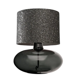 Lampa stołowa SAWA STONE mika transparentne szkło, Kaspa