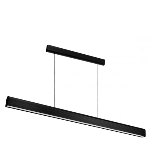 Lampa wisząca liniowa LINEA DIM czarna, ze ściemniaczem, Kaspa
